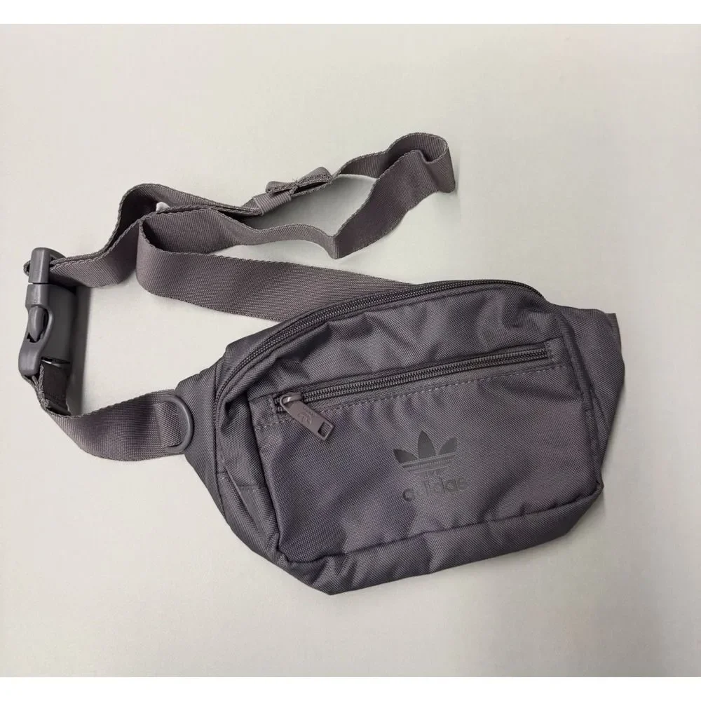 Adidas Originals Gray Waist Pack Fanny Pack Belt Bag OS NWOT